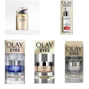 Olay Total Effects 7-in-1 Anti-Aging Moisturizer - 5 Product Bundle